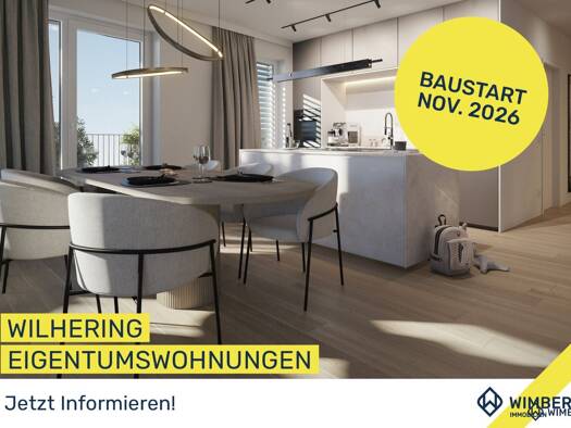Wohnung zum Kauf - Erstbezug 252.400 € 2 Zimmer 51 m² Eferdinger Bundesstraße 11 Wilhering 4073