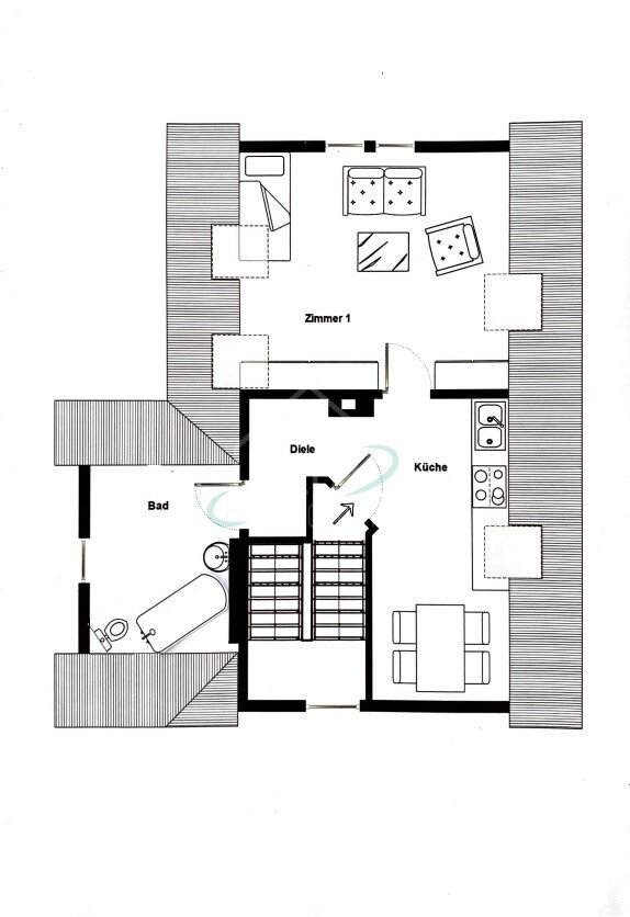 Wohnung zum Kauf 129.000 € 2 Zimmer 44,4 m²<br/>Wohnfläche Neuenstein Neuenstein 74632