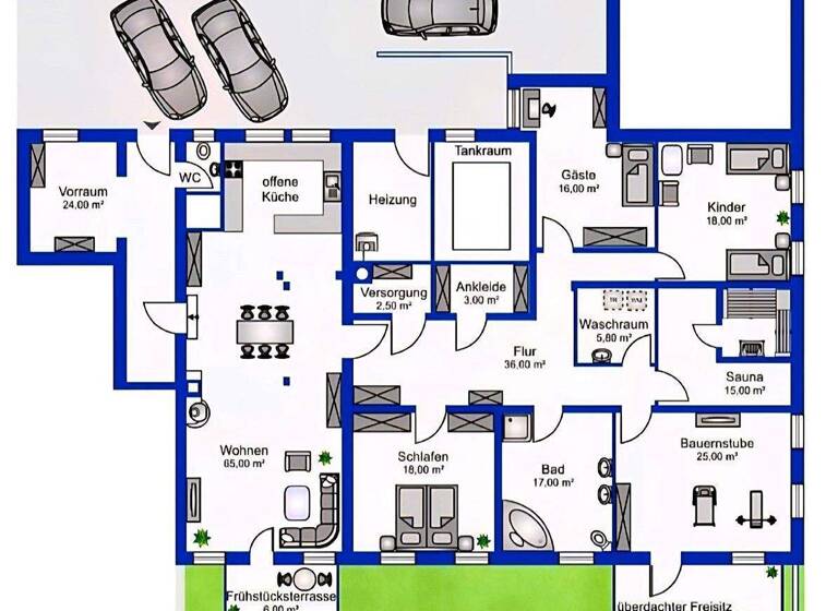 Wohnung zum Kauf provisionsfrei 750.000 € 6 Zimmer 260 m² EG Frieding Andechs 82346