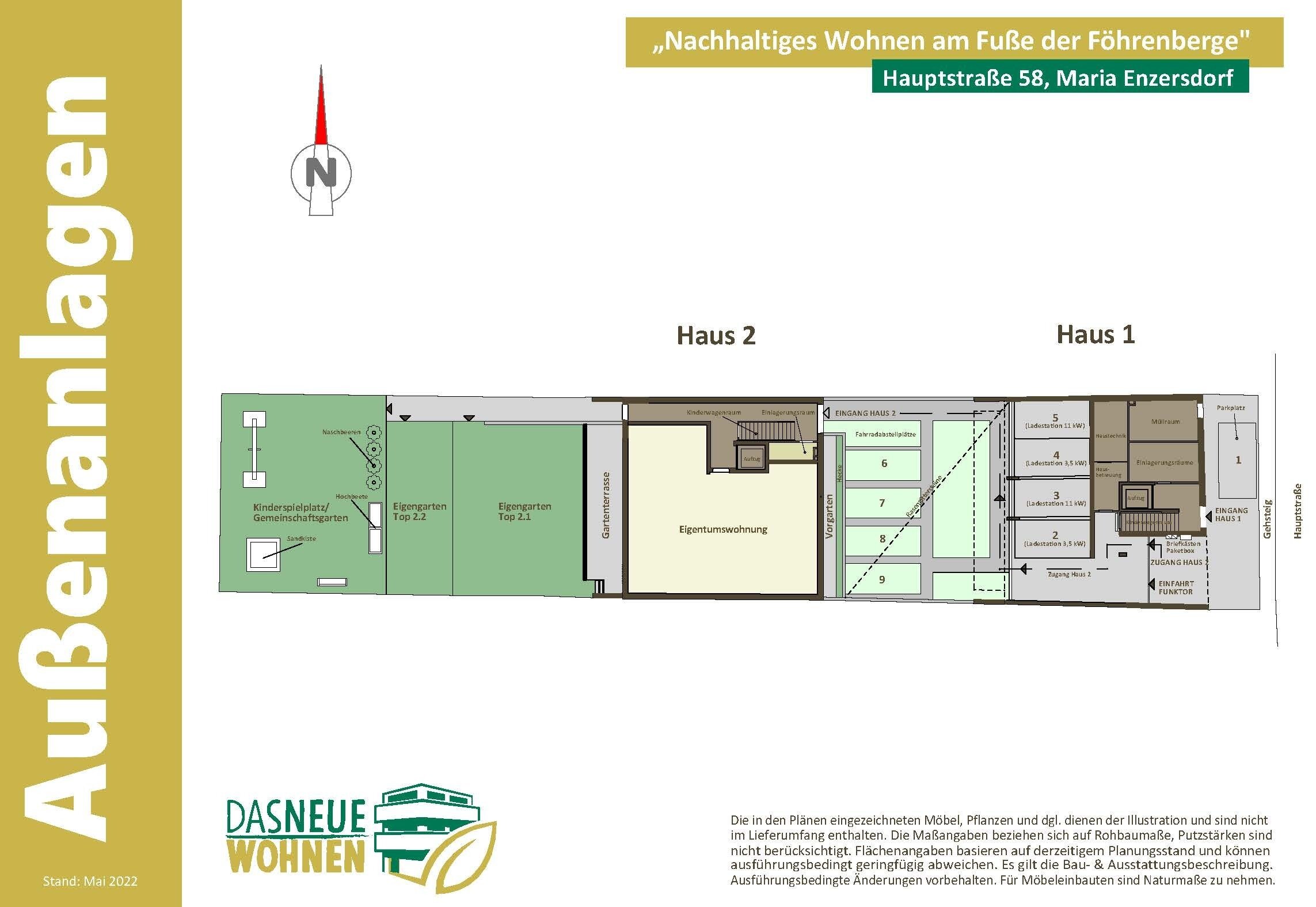 Wohnung zum Kauf 719.781 € 4 Zimmer 112 m²<br/>Wohnfläche Hauptstraße 58 Maria Enzersdorf 2344