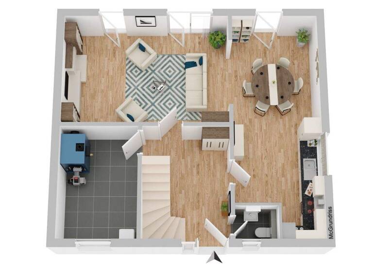 Einfamilienhaus zum Kauf 649.000 € 4 Zimmer 143 m² 825 m² Grundstück Am Büchl 22 Rohrenfels 86701