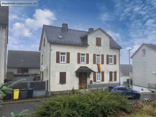Einfamilienhaus zum Kauf provisionsfrei 85.600 € 6 Zimmer 111 m² 748 m² Grundstück Horhausen 56379