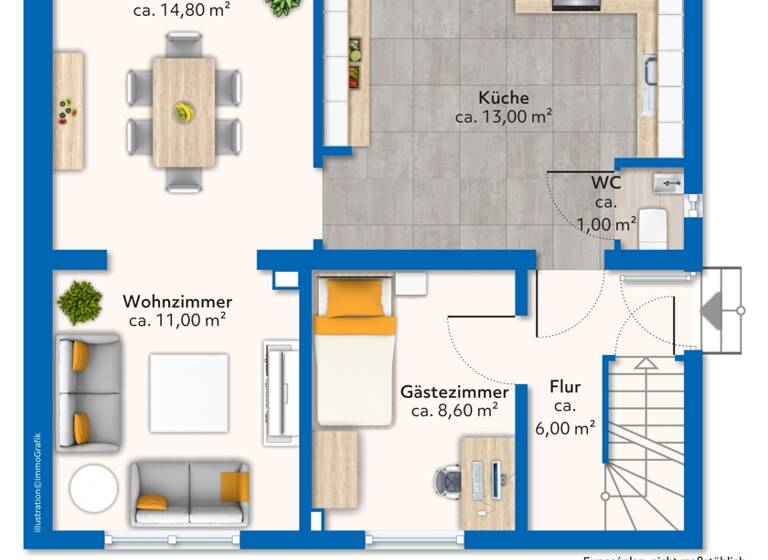 Doppelhaushälfte zum Kauf 385.000 € 4 Zimmer 104 m² 588 m² Grundstück Neu Wulmstorf 21629