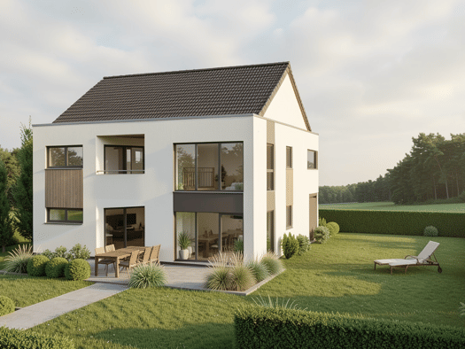 Doppelhaushälfte zum Kauf - Erstbezug provisionsfrei als Kapitalanlage geeignet 462.000 € 5 Zimmer 100 m² 760 m² Grundstück Garstedt Norderstedt 22846