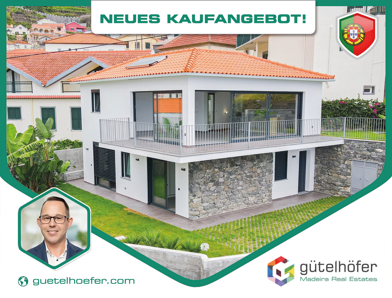 Einfamilienhaus zum Kauf 625.000 € 3 Zimmer 123 m²<br/>Wohnfläche 270 m²<br/>Grundstück Porto Moniz 9270-130