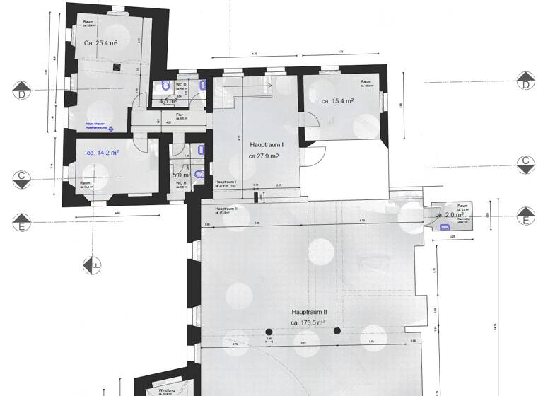 Bürofläche zur Miete 3.800 € 5 Zimmer 320 m² Bürofläche teilbar von 10 m² bis 180 m² Schlörplatz Weiden Weiden in der Oberpfalz 92637