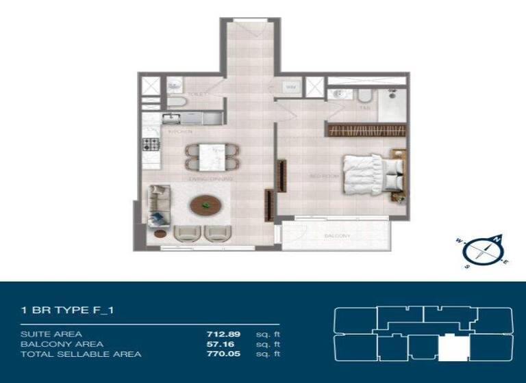 Wohnung zum Kauf - Erstbezug provisionsfrei 457.056 € 2 Zimmer 71,5 m² Dubai