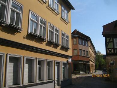 Wohnung zur Miete 550 € 3 Zimmer 73 m² 2. Geschoss frei ab sofort Zentrum Rudolstadt 07407
