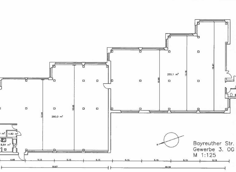 Bürofläche zur Miete provisionsfrei 17,25 € 565 m²<br/>Bürofläche ab 565 m²<br/>Teilbarkeit Schöneberg Berlin 10787