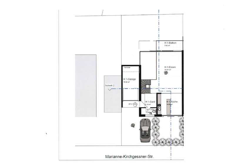 Haus zum Kauf provisionsfrei 313.000 € 11 Zimmer Marianne-Kirchgessner-Str. 24a  Bruchsal Kernstadt - Südost Bruchsal 76646