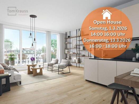 Wohnung zum Kauf - Neubau 569.100 € 2 Zimmer 47,9 m² 2. Geschoss Wien 1040