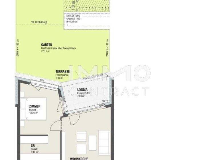 Wohnung zum Kauf - Erstbezug 282.510 € 2 Zimmer 62,3 m² Ulrichskirchen 2122