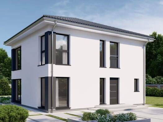 Einfamilienhaus zum Kauf - Erstbezug provisionsfrei 399.000 € 5 Zimmer 120 m² 442 m² Grundstück Louis Otto Strasse 22 Borna-Heinersdorf Chemnitz 09114