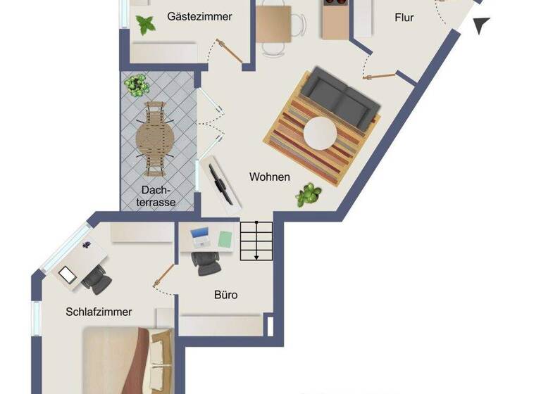 Wohnung zum Kauf 1.490.000 € 3 Zimmer 80 m² 5. Geschoss Altstadt-Lehel München 80331