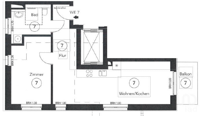 Wohnung zum Kauf 365.000 € 2 Zimmer 51,8 m²<br/>Wohnfläche 1.<br/>Geschoss Niederschönhausen Berlin 13127