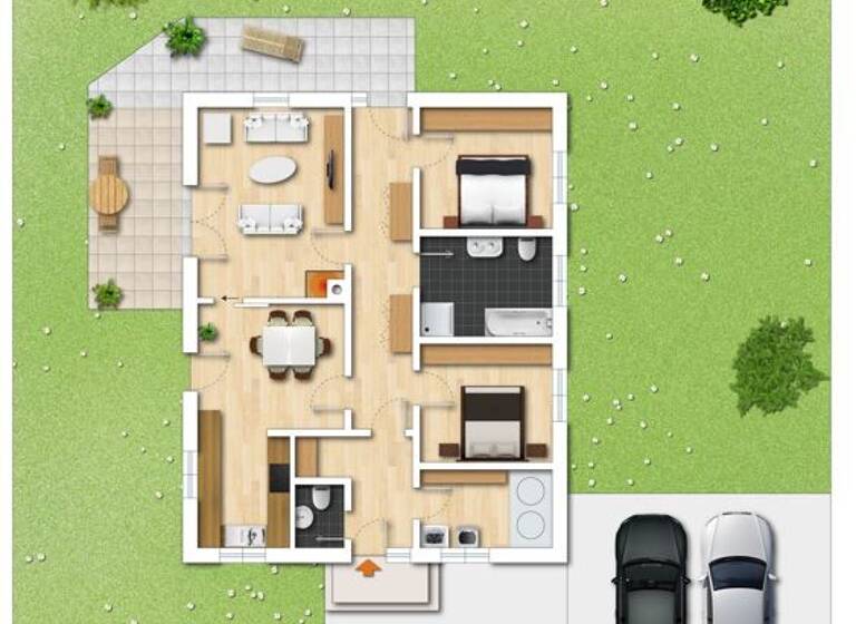 Bungalow zum Kauf 459.000 € 4 Zimmer 102 m² 629 m² Grundstück Westerheim 87784