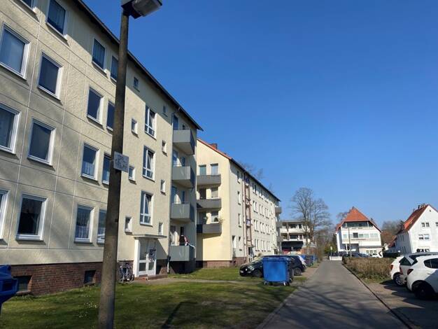 Wohnung zur Miete 582 € 3 Zimmer 48,5 m² 1. Geschoss frei ab 29.09.2026 Breslauer Straße 26 Düsternort Delmenhorst 27755