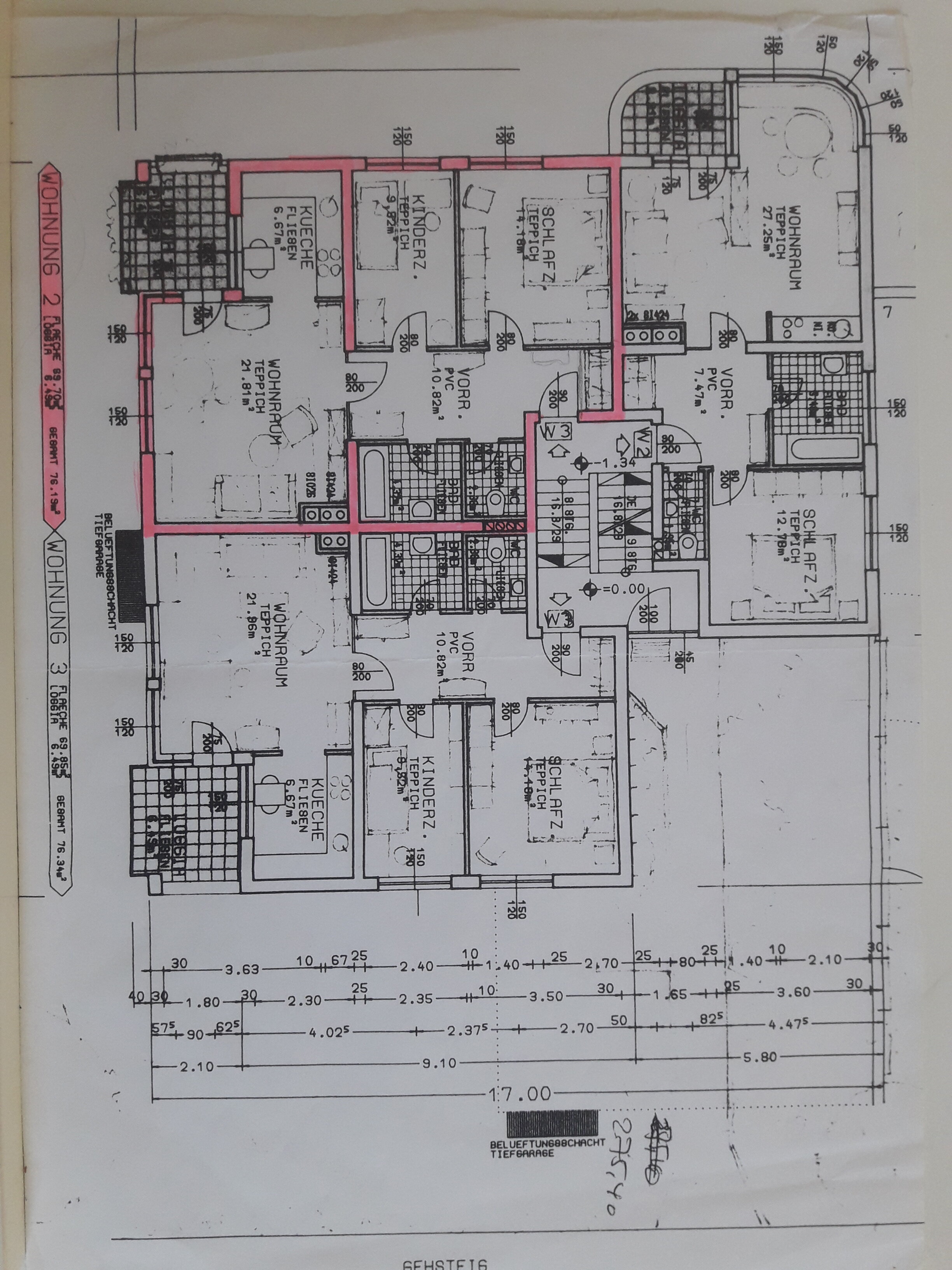 Wohnung zum Kauf 412.000 € 3 Zimmer 69,7 m²<br/>Wohnfläche 3.<br/>Geschoss Wechslergasse 241 Flachau 5542