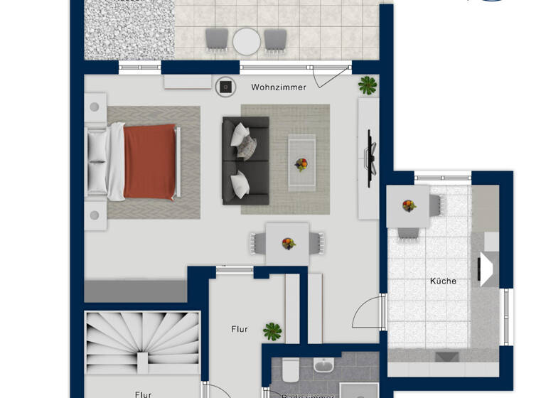 Doppelhaushälfte zum Kauf 409.000 € 4 Zimmer 130 m²<br/>Wohnfläche 326 m²<br/>Grundstück Burgau Burgau 89331