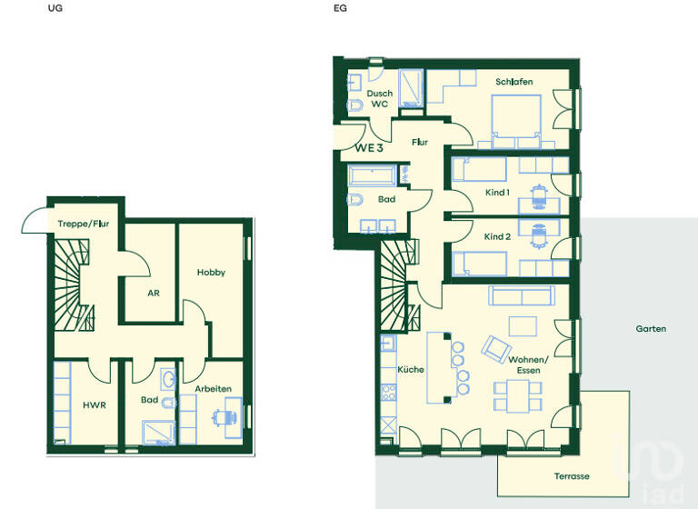 Maisonette zum Kauf 940.000 € 6 Zimmer 154,5 m²<br/>Wohnfläche EG<br/>Geschoss Hielscherstr. 51 Wilhelmsruh Berlin / Wilhelmsruh 13158