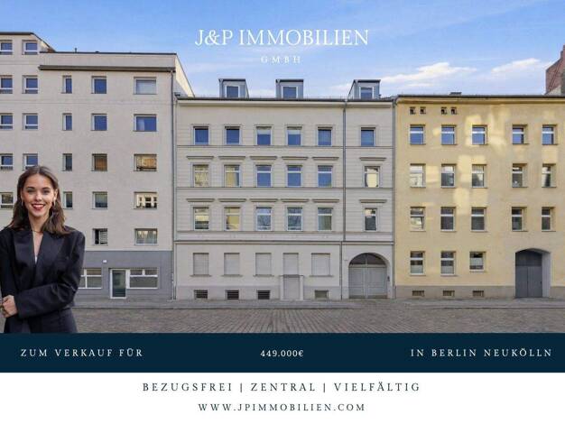 Wohnung zum Kauf 449.000 € 2 Zimmer 65 m² Neukölln Berlin 12047