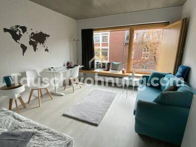 Wohnung zur Miete Tauschwohnung 375 € 1 Zimmer 25 m² 3. Geschoss Bahnhof Münster 48143