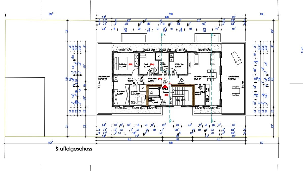 Penthouse zum Kauf 320.000 € 3 Zimmer 130 m²<br/>Wohnfläche 3.<br/>Geschoss Holdorf Holdorf 49451