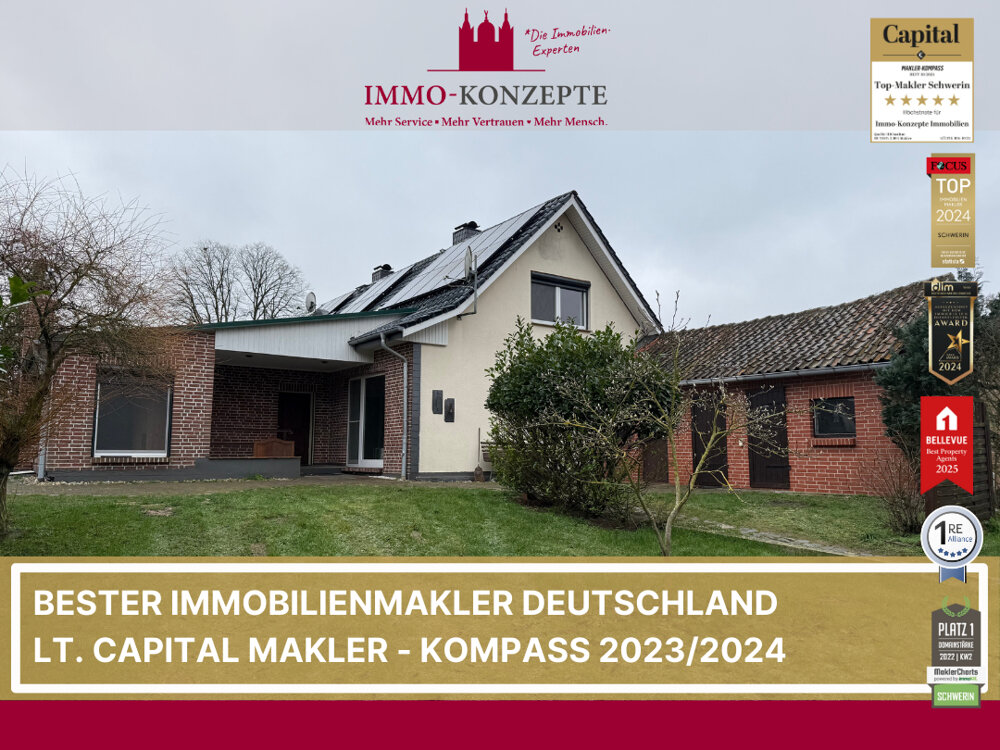 Doppelhaushälfte zum Kauf 173.000 € 4 Zimmer 126 m²<br/>Wohnfläche 2.485 m²<br/>Grundstück Polz Dömitz / Polz 19303