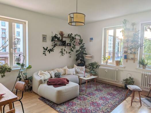 Terrassenwohnung zur Miete 1.150 € 3 Zimmer 124 m² 1. Geschoss frei ab 01.09.2026 Zentrum-Süd Mitte 04107