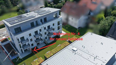 Wohnung zur Miete 1.550 € 2 Zimmer 76 m² EG frei ab sofort Obere Bahnhofstrasse 32 Germering Germering 82110