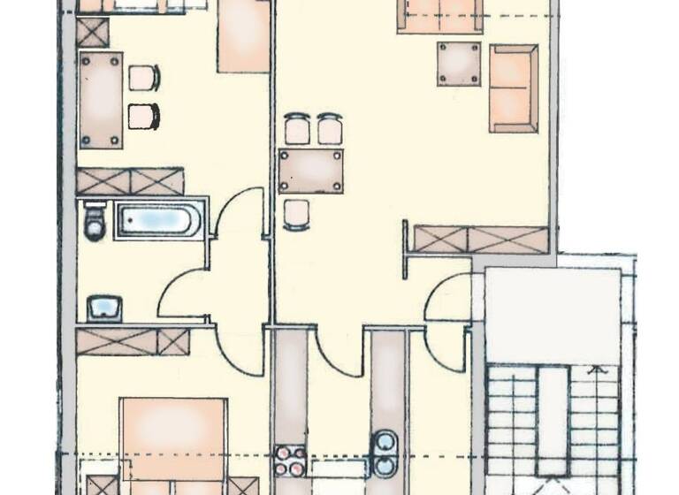 Wohnung zur Miete 365 € 3 Zimmer 69,9 m² 2. Geschoss frei ab sofort In der Huthweide 3 Untermaßfeld 98617