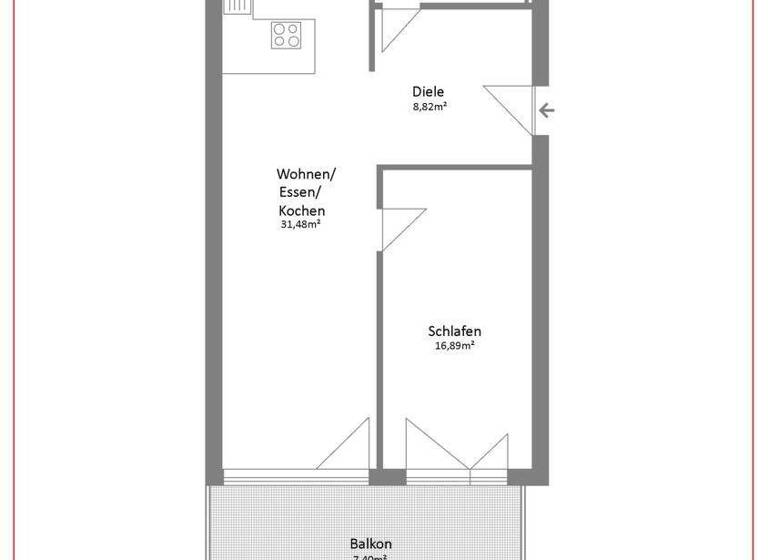 Wohnung zur Miete 980 € 2 Zimmer 77 m² 1. Geschoss Bad Waldsee 88339