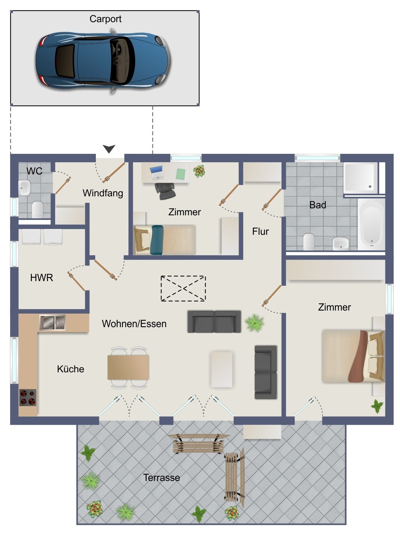 Bungalow zum Kauf 399.000 € 2,5 Zimmer 90,9 m²<br/>Wohnfläche 768 m²<br/>Grundstück Ratzeburg 23909