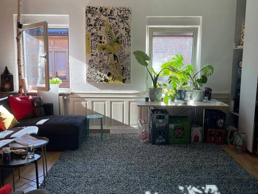 WG-Zimmer zur Miete 580 € 26 m² 3 Geschosse frei ab 01.06.2026 Innenstadt-Ost Karlsruhe 76133