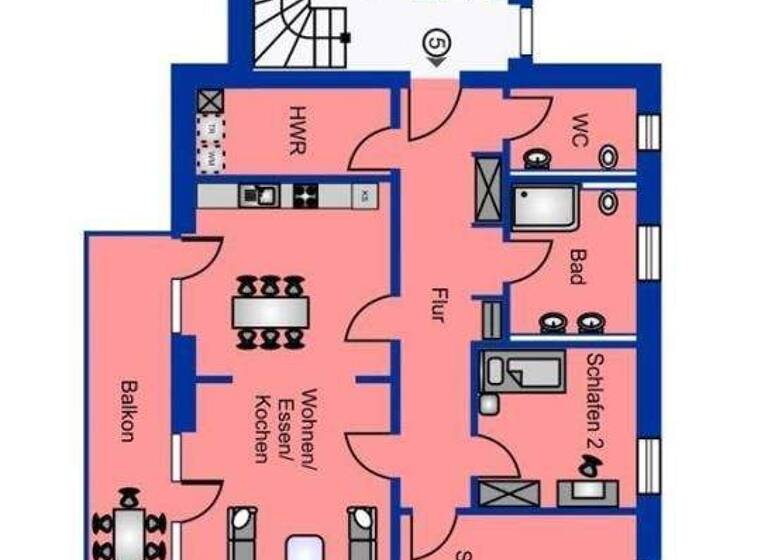 Wohnung zur Miete 1.390 € 3 Zimmer 112 m² frei ab 01.04.2026 Esens 26427
