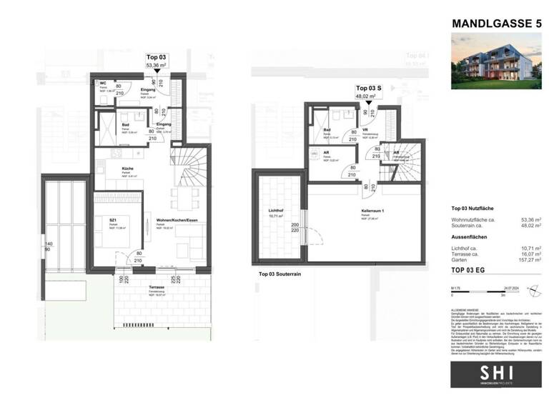 Maisonette zum Kauf - Erstbezug 949.000 € 3 Zimmer 101,4 m² EG Aigen I Salzburg 5026