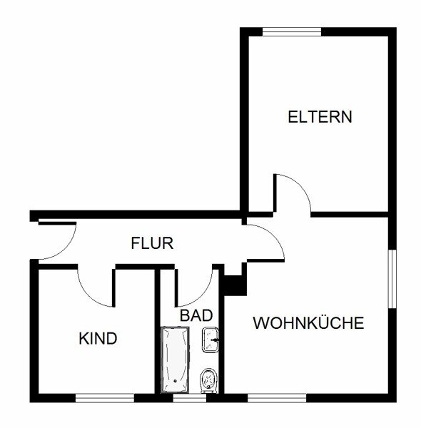 Wohnung zur Miete 605 € 2,5 Zimmer 52,2 m²<br/>Wohnfläche 25.12.2024<br/>Verfügbarkeit Kraftstraße 9 Haidenhof Nord Passau 94032