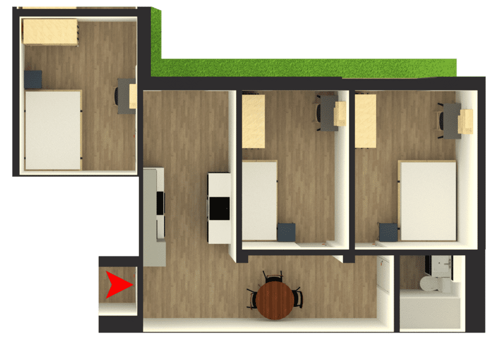 Wohnung zur Miete Wohnen auf Zeit 795 € 3 Zimmer 11,7 m²<br/>Wohnfläche 17.12.2024<br/>Verfügbarkeit Müllerstraße 55A Wedding Berlin 13349