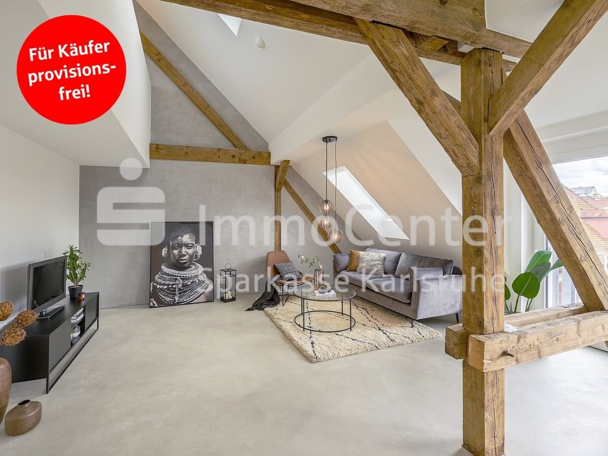 Maisonette zum Kauf provisionsfrei 449.500 € 1,5 Zimmer 80,5 m²<br/>Wohnfläche 2.<br/>Geschoss Ludwigvorstadt Rastatt 76437