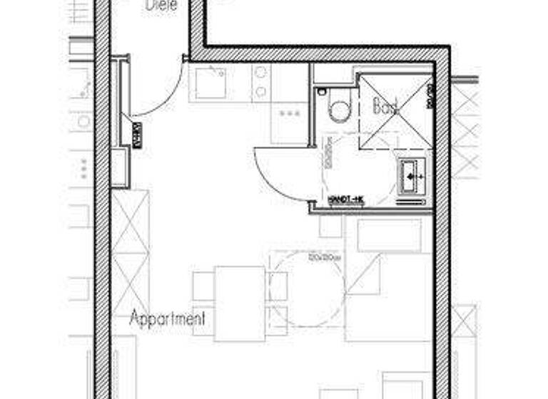 Studio zur Miete 742 € 1 Zimmer 37,6 m² 1. Geschoss Engelbergerstrasse 6 Herrenbach Augsburg 86161
