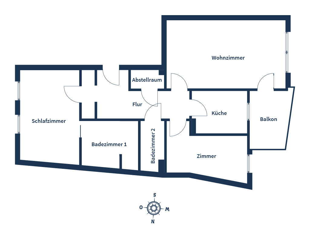 Wohnung zum Kauf 495.000 € 3 Zimmer 92 m²<br/>Wohnfläche 1.<br/>Geschoss Altstadt / St. Lorenz Nürnberg 90402