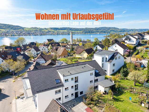 Terrassenwohnung zum Kauf - Erstbezug provisionsfrei 475.000 € 3 Zimmer 95,4 m² frei ab sofort Gaienhofen Gaienhofen 78343