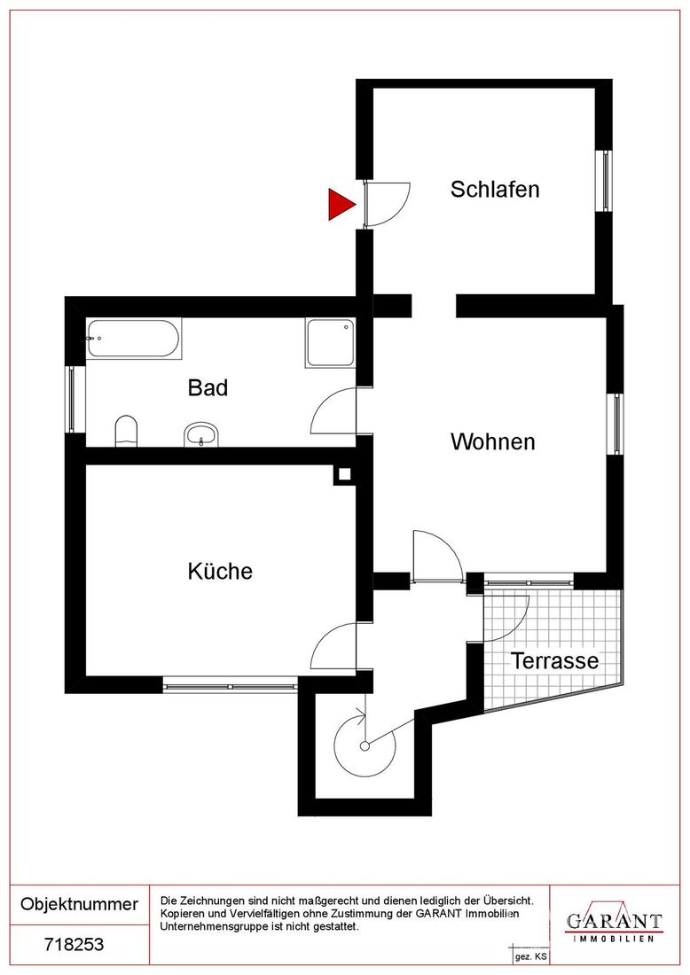 Wohnung zur Miete 660 € 2 Zimmer 65 m²<br/>Wohnfläche Kirchberg Kirchberg an der Jagst 74592