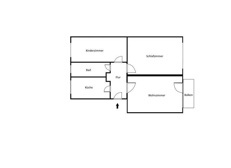 Wohnung zur Miete 593 € 3 Zimmer 64,1 m² 1. Geschoss frei ab 21.05.2026 Illerzeile 3 Tegel Berlin 13509