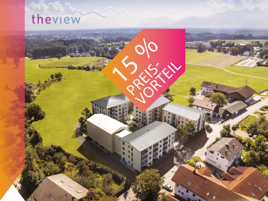 Wohnung zum Kauf 518.500 € 4 Zimmer 100,4 m² 2. Geschoss frei ab sofort Harthausen Bad Aibling 83043