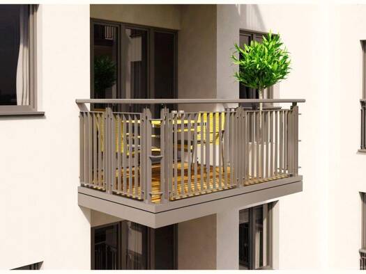 Wohnung zum Kauf - Erstbezug 130.000 € 1 Zimmer 25 m² 3. Geschoss Eberswalde 16225