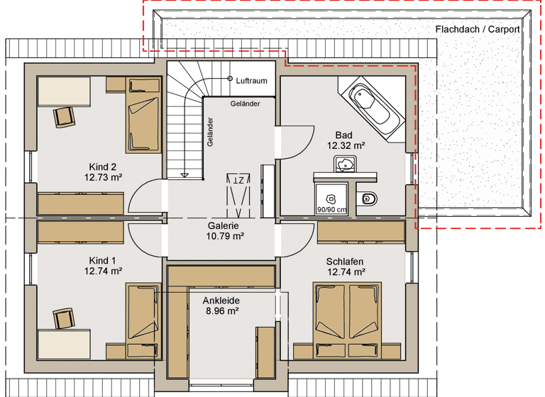 Einfamilienhaus zum Kauf - Erstbezug provisionsfrei 773.072 € 6 Zimmer 146 m² 425 m² Grundstück Kuppingen Herrenberg 71083