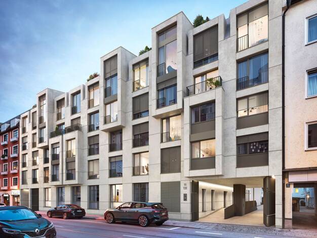 Maisonette zum Kauf - Neubau provisionsfrei 955.000 € 3 Zimmer 69,1 m² 1. Geschoss Leonrodstraße 11 Neuhausen-Nymphenburg München 80634