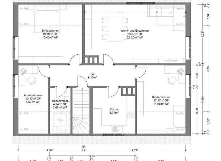 Mehrfamilienhaus zum Kauf 265.000 € 7 Zimmer 194,3 m² 778 m² Grundstück Hipstedt 27432