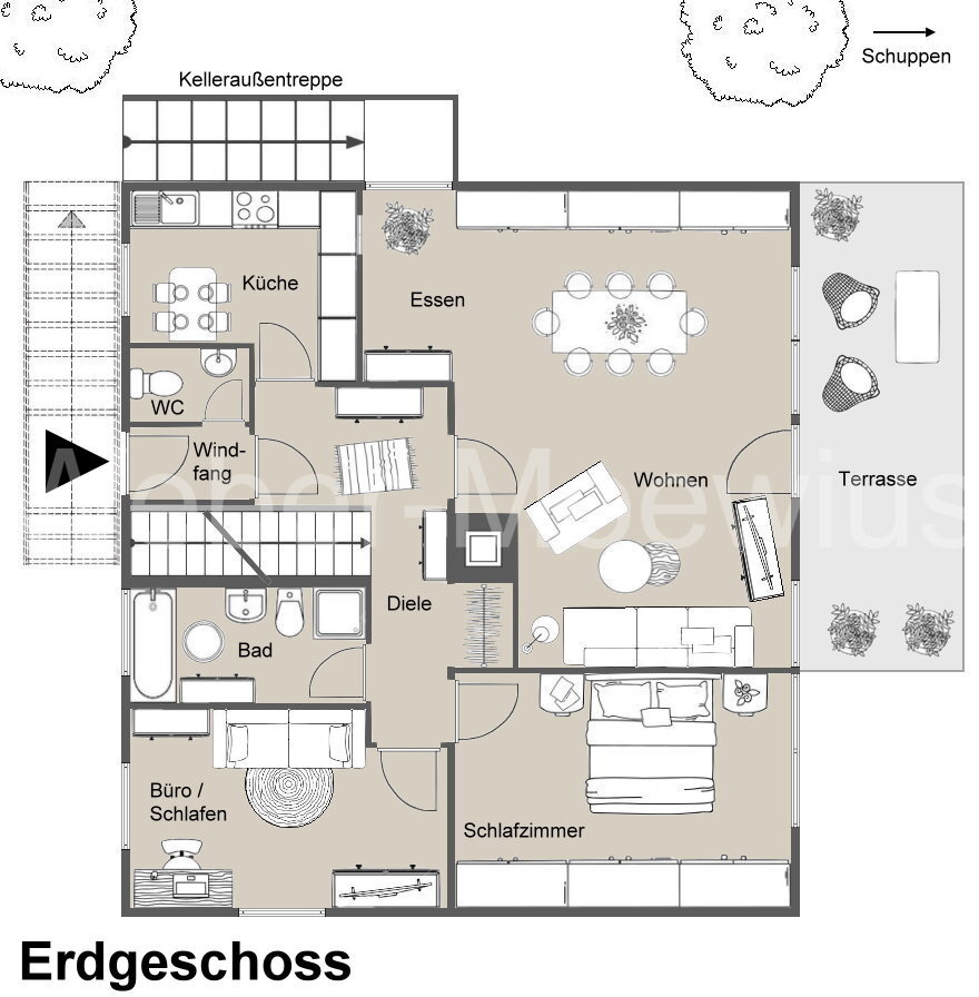 Einfamilienhaus zum Kauf 419.000 € 6 Zimmer 131 m²<br/>Wohnfläche 535 m²<br/>Grundstück Seelscheid Neunkirchen-Seelscheid 53819